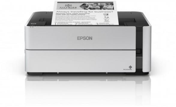 Принтер Epson M1140 с оригинальной СНПЧ и чернилами фото